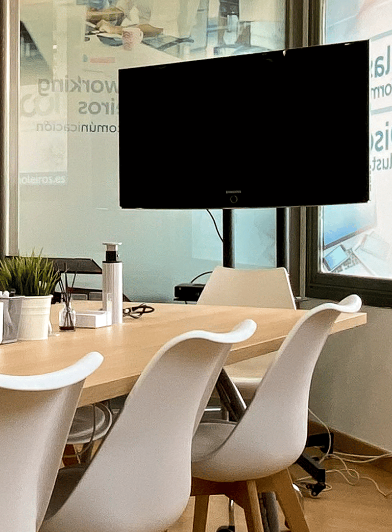 Alquiler de espacios de coworking en Oleiros A CORUÑA | Alquiler oficinas y despachos profesionales | Sala de reuniones | Domiciliación de empresas